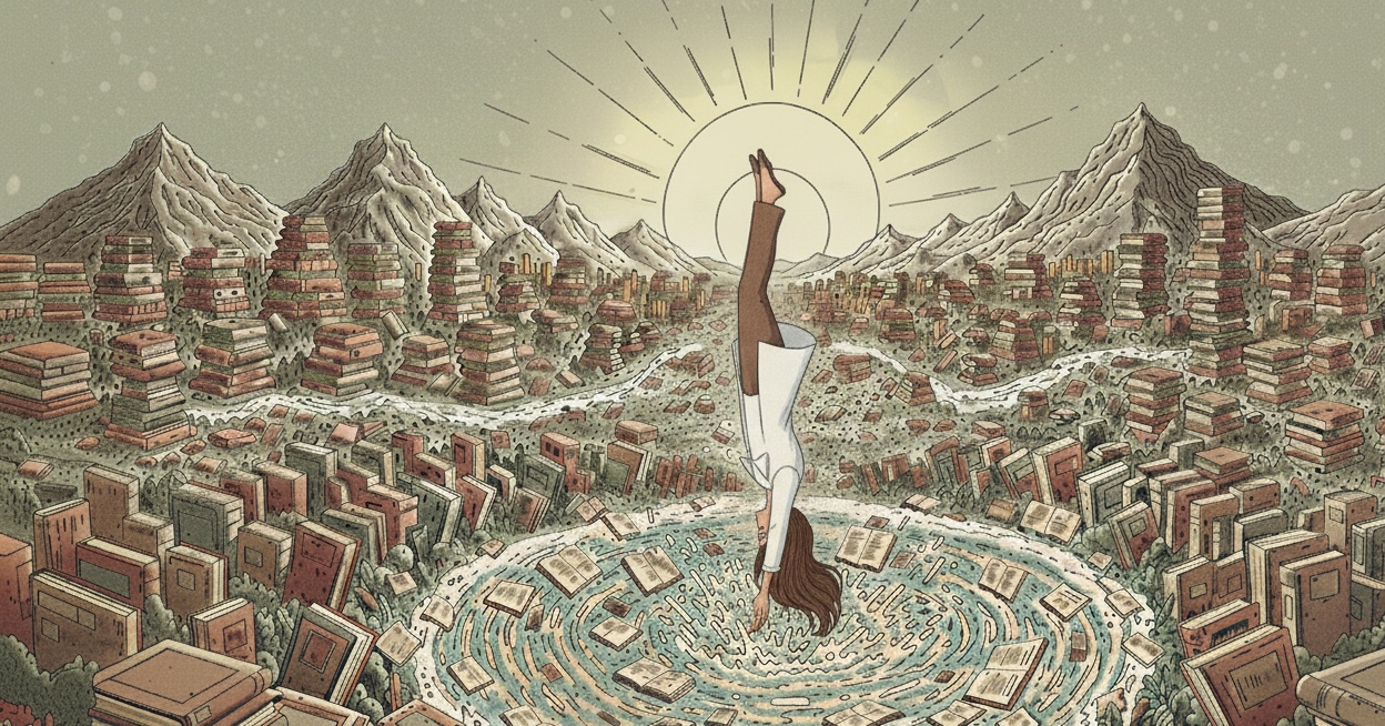 <b>Data curation should start with careful planing, rather than diving directly into data wrangling.</b><br><i>This image is AI generated.</i>